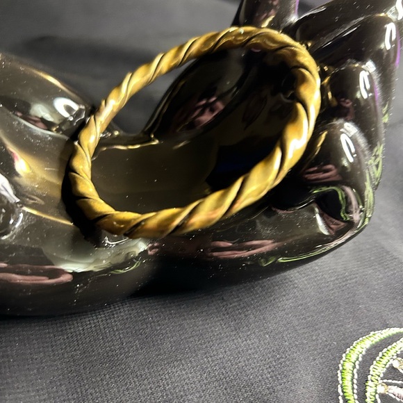 VTG Twisted Bohemian brass bangle bracelet. Unbranded. - Picture 4 of 7
